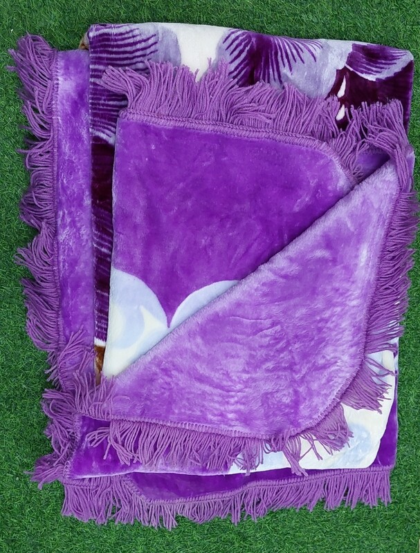CHARLIE MINK FRILLED BLANKETS