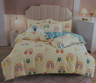 RAINBOW DUVET COVER 4P