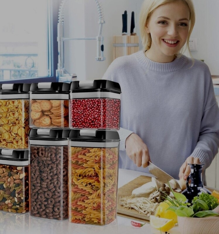 STORAGE CONTAINERS- 6 PIECE
