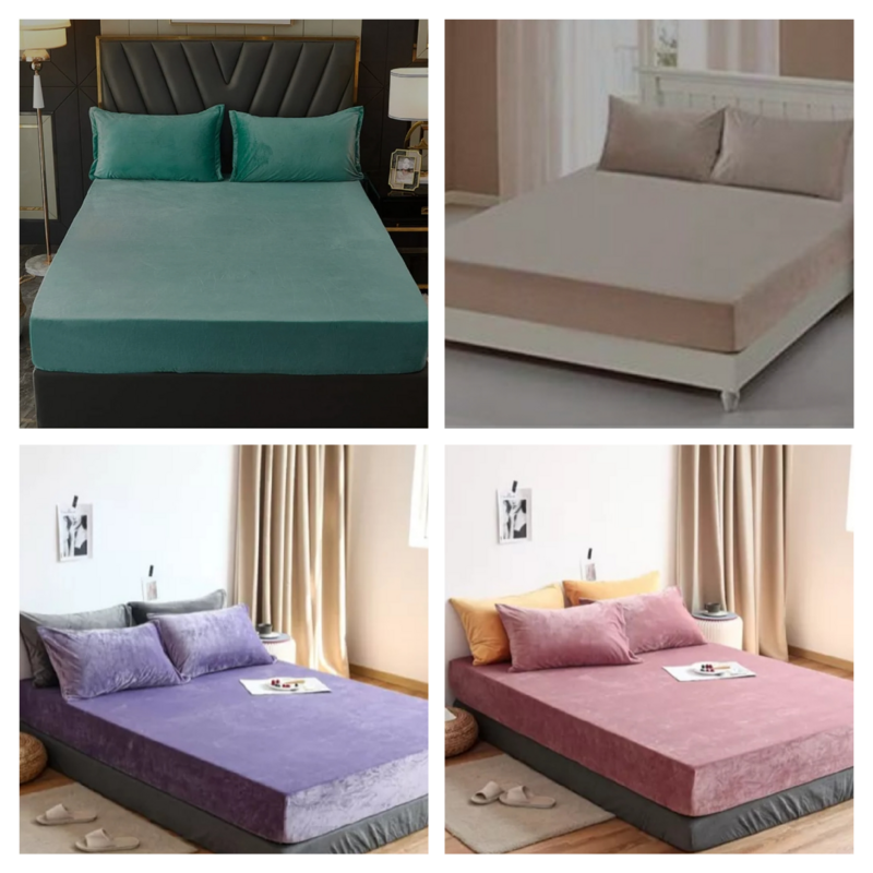 VELVET WINTER SHEET SET-BULK