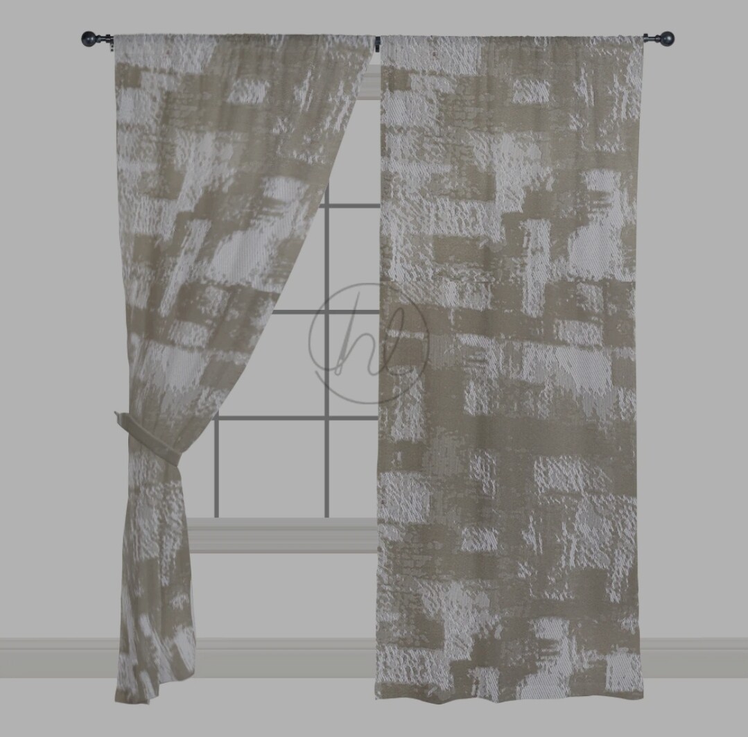 DARBY CURTAIN SET GOLD- 3M