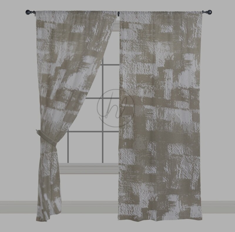 DARBY CURTAIN SET GOLD- 3M