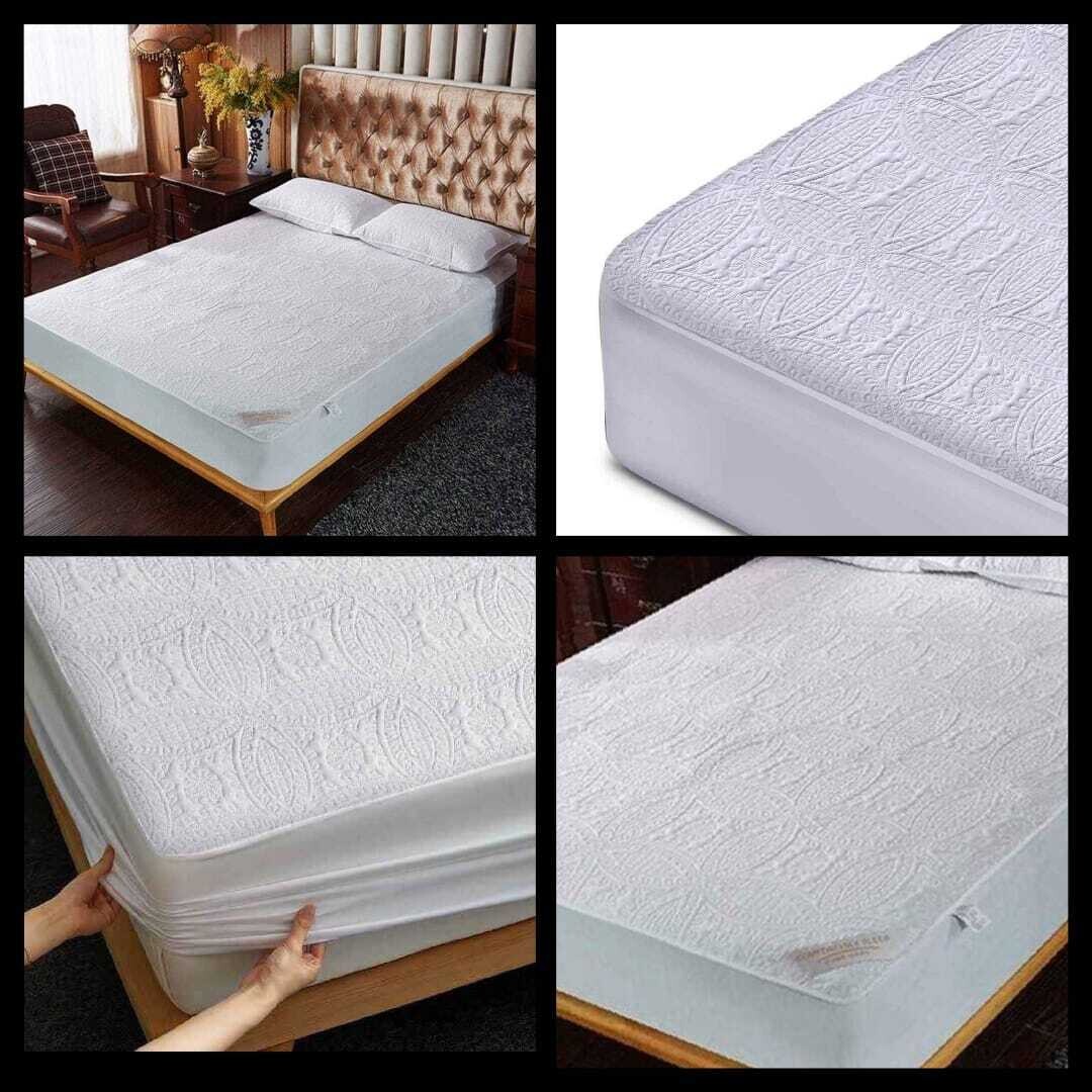 COIL QUILTED MATTRESS PROTECTOR 