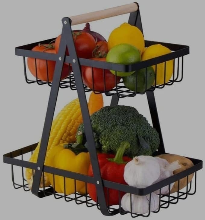 FRUIT RACK 2TIER