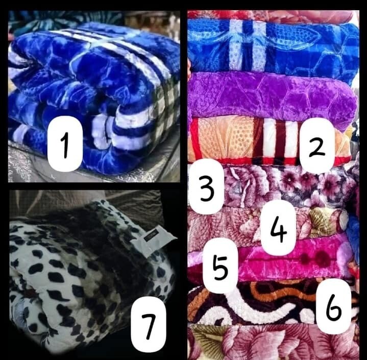​B2 printed 2ply mink blankets