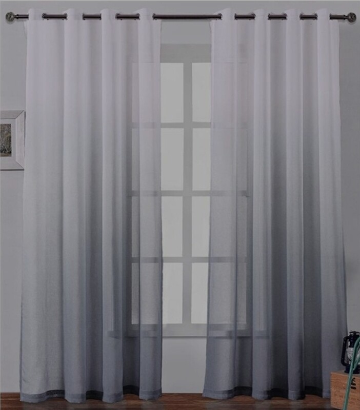 COLOUR GRADIENT LACE- GREY