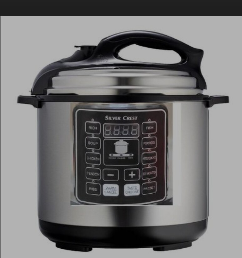 Silvercrest electric best sale pressure cooker