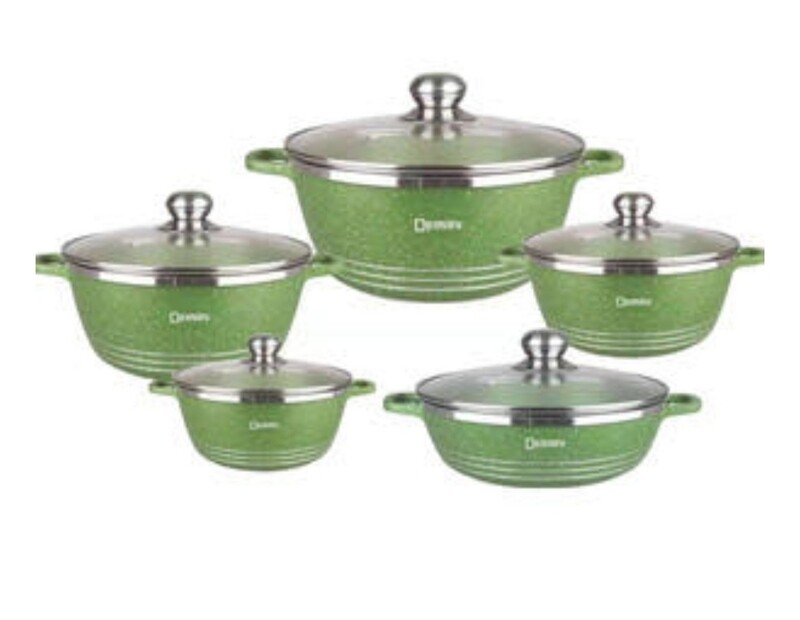 DESSINI GREEN COOKWARE SET