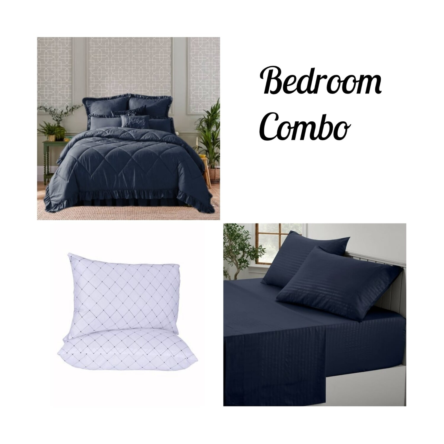 FRILLED BEDROOM ESSENTIAL COMBO