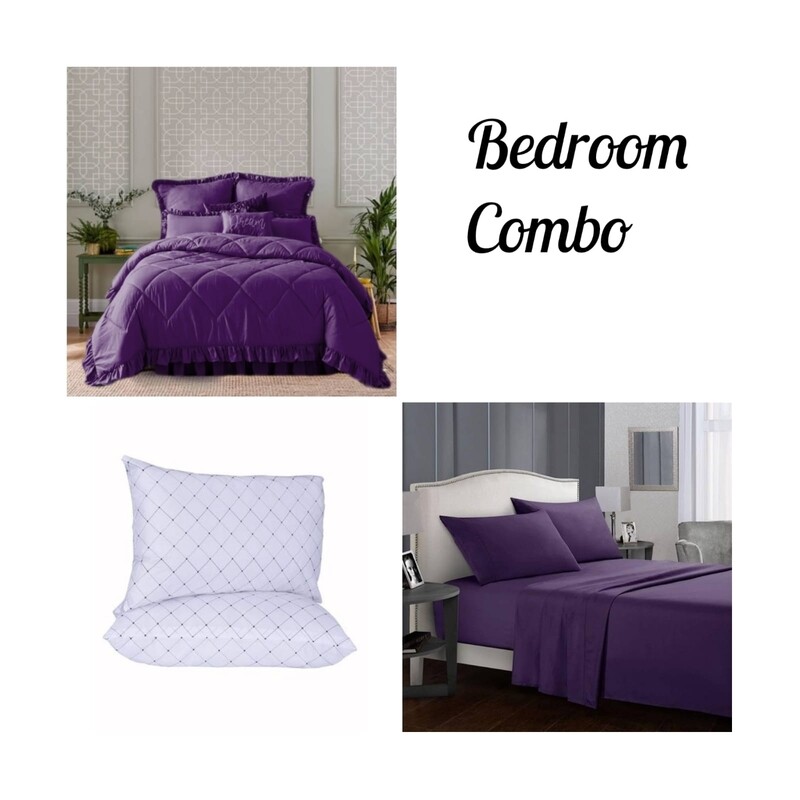 FRILLED BEDROOM ESSENTIAL COMBO