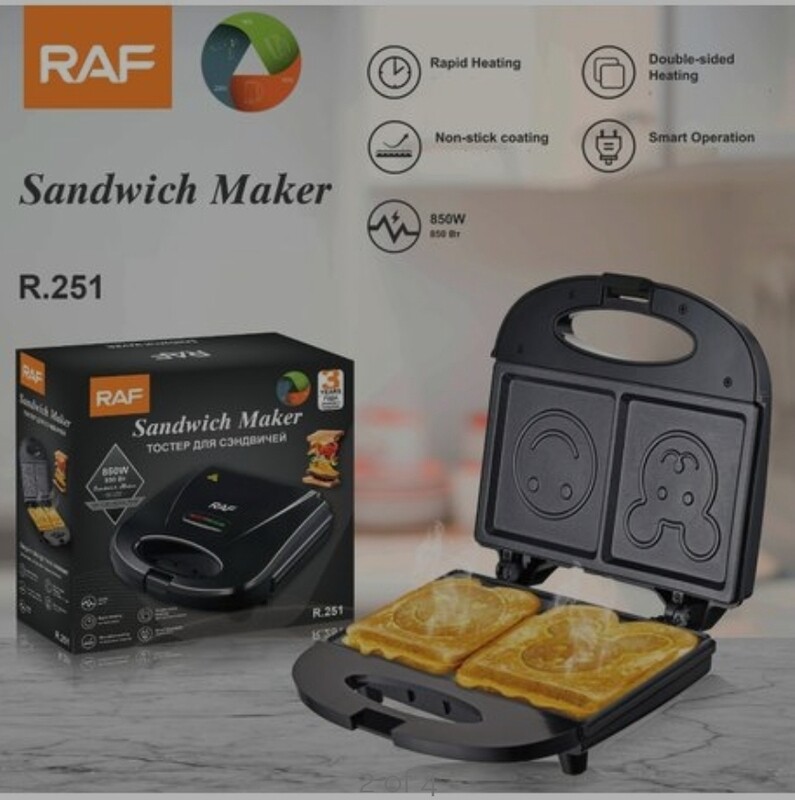 RAF SMILEY SANDWICH MAKER