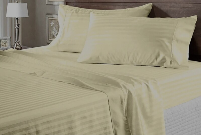 SHEET SET 4 PIECE- STRIPE