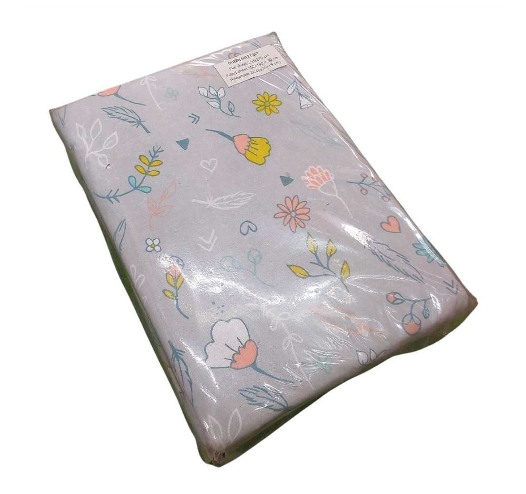 DAMSAAR FLORAL SHEET SET