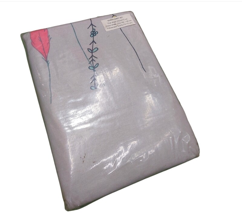 DAMSAAR FEATHER SHEET SET