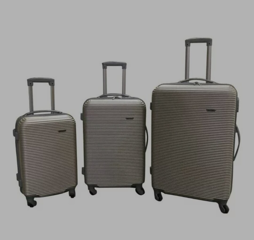 LUGGAGE SET 3 PIECE 28INC.- GOLD