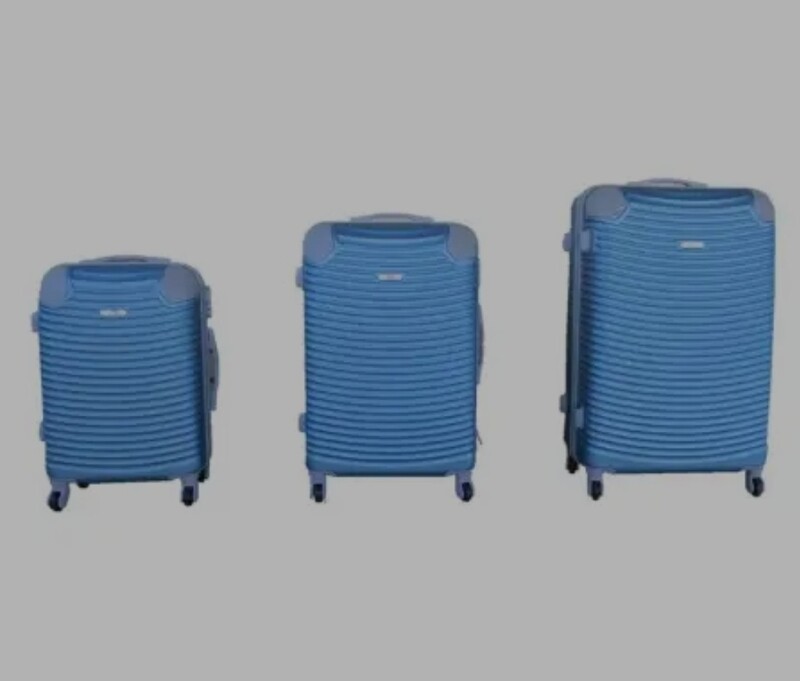 LUGGAGE SET 3 PIECE 28INC.- AQUA