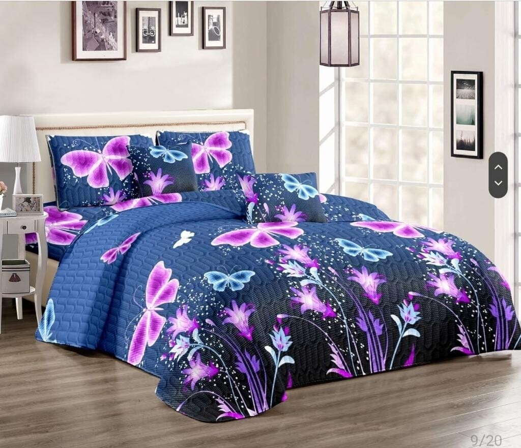 BUTTERFLY 3D QUILT SET