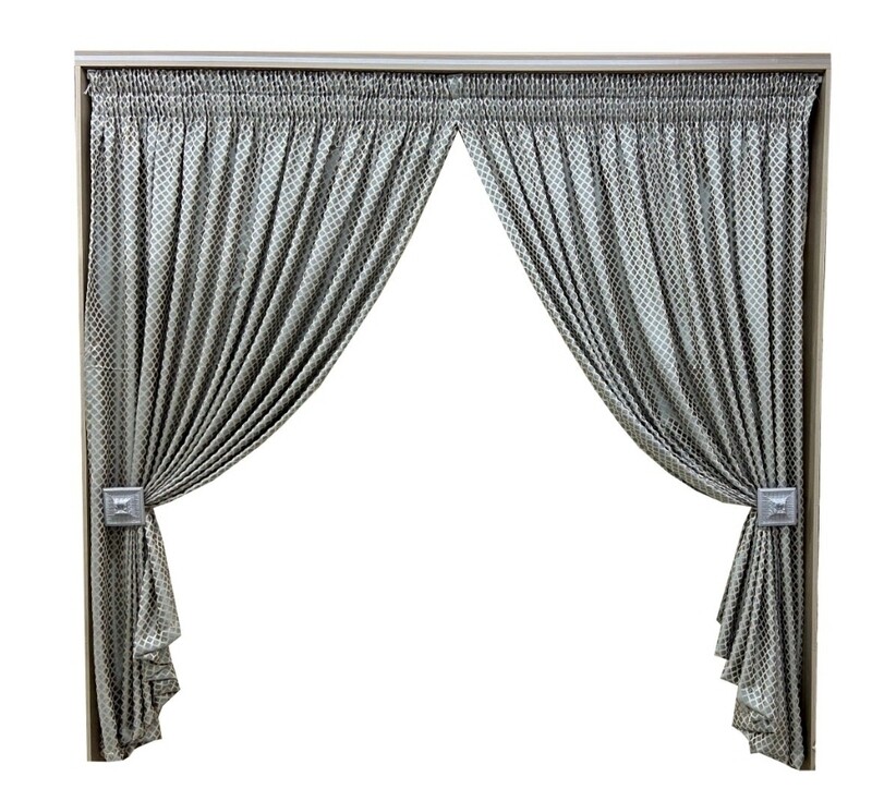 DIAMOND CURTAIN SET- GOLD
