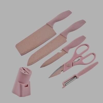 KITCHEN BLOCK KNIFE SET