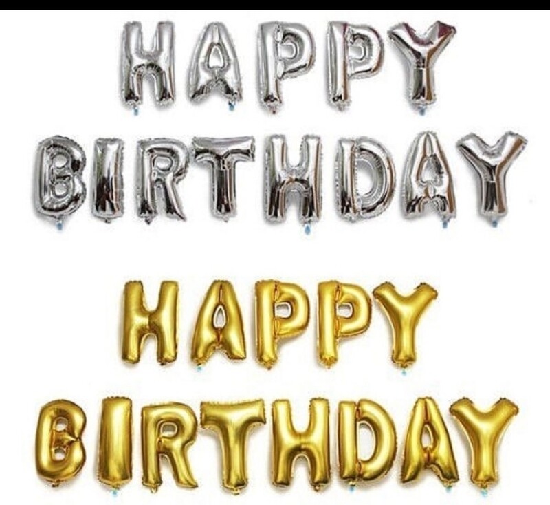 FOIL BALLOON- HAPPY BIRTHDAY