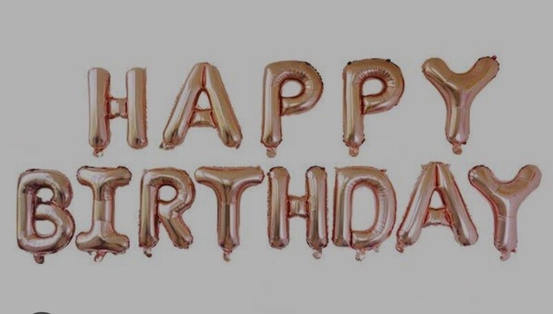FOIL BALLOON- HAPPY BIRTHDAY