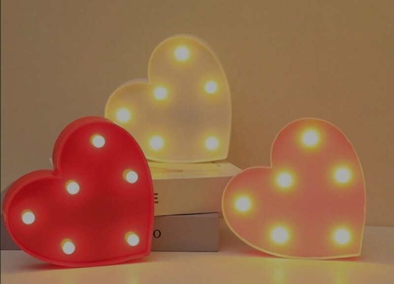 HEART LED SOLID LIGHT