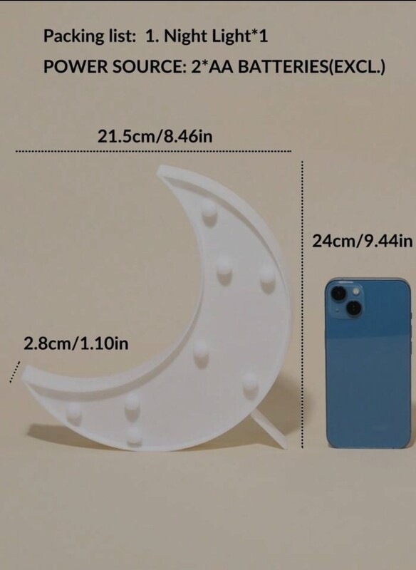 YELLOW MOON LED LIGHT