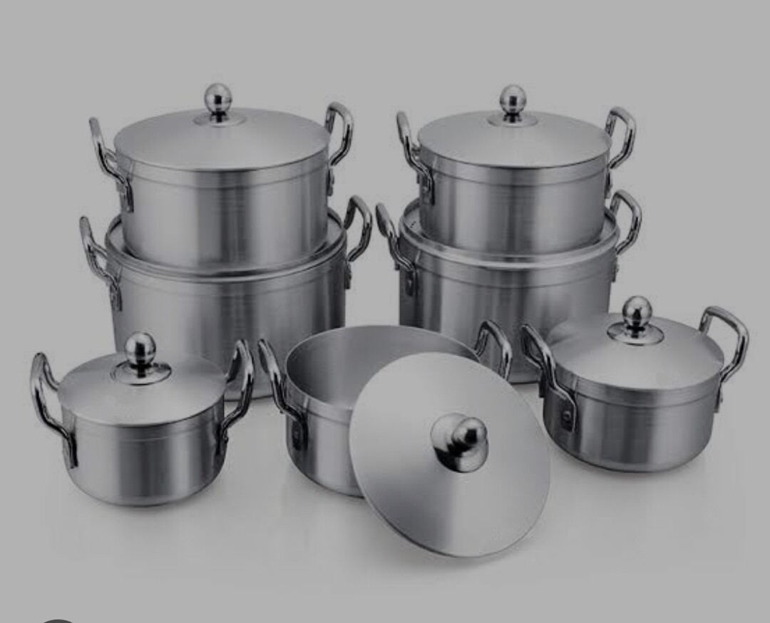 DOLPHIN ALUMINUM COOKWARE SET 14P
