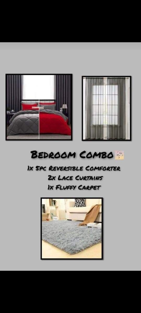 REVERSIBLE LACE BEDROOM COMBO