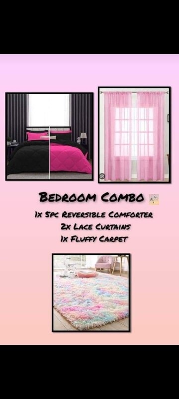 REVERSIBLE LACE BEDROOM COMBO