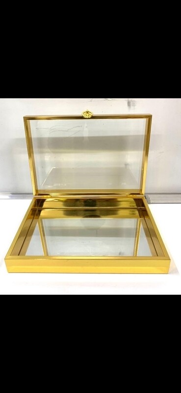 GOLD MIRROR BOX