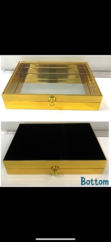 GOLD MIRROR BOX