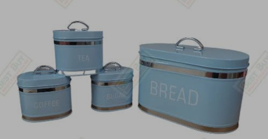 CH RETRO BREADBIN SET- BLUE