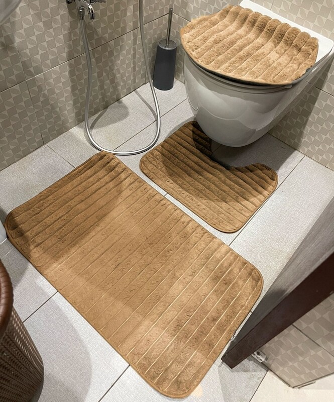 CORDUROY BATHROOM SET