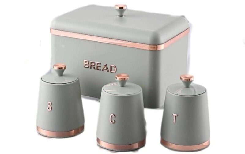 MONZA BREAD TIN SET- GREEN