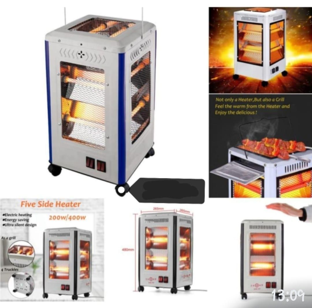 5 SIDED HEATER