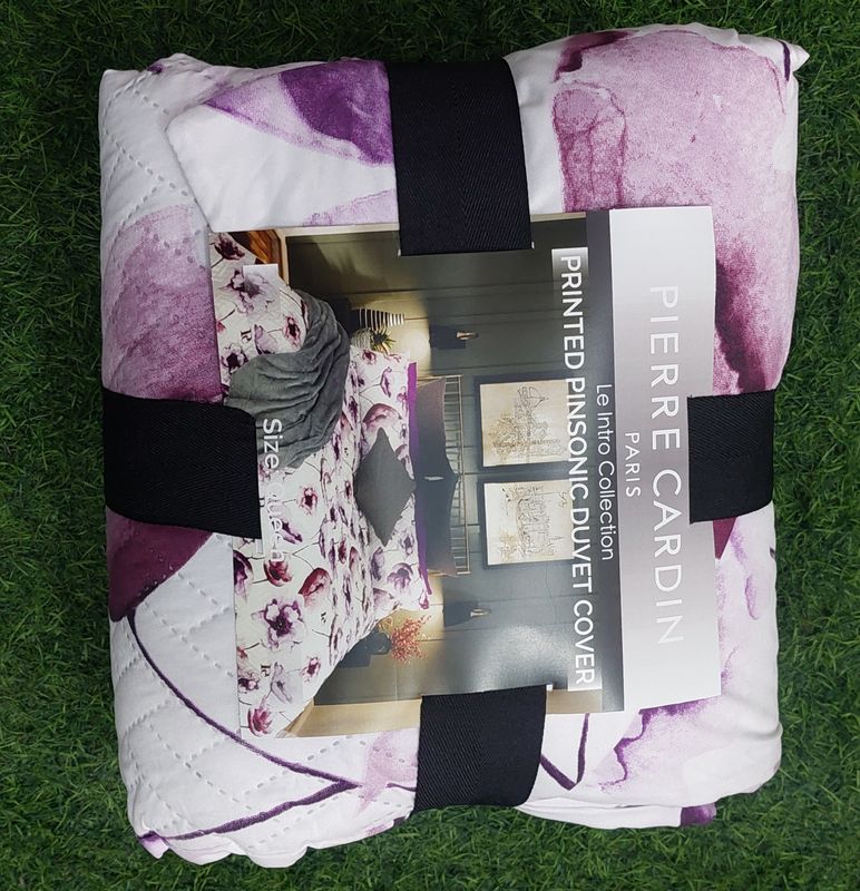 PIERRE CARDIN QUILTED DUVET COVER