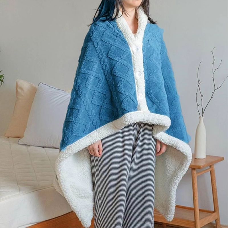 GEOMETRIC PONCHO- BULK