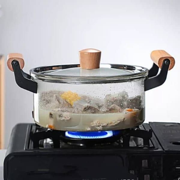 GLASS COOKWARE SET 6P