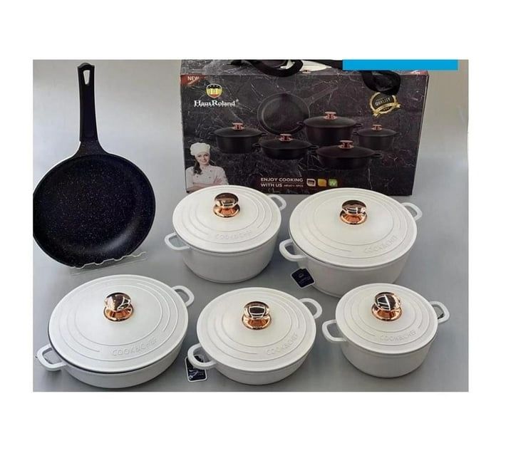 HAUS ROLLAND COOKWARE SET 11P