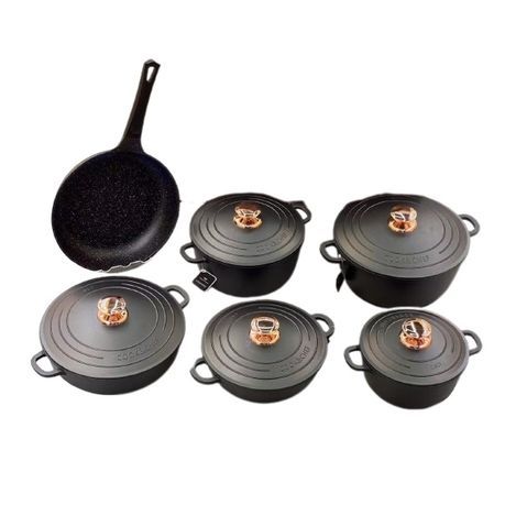 HAUS ROLLAND COOKWARE SET 11P
