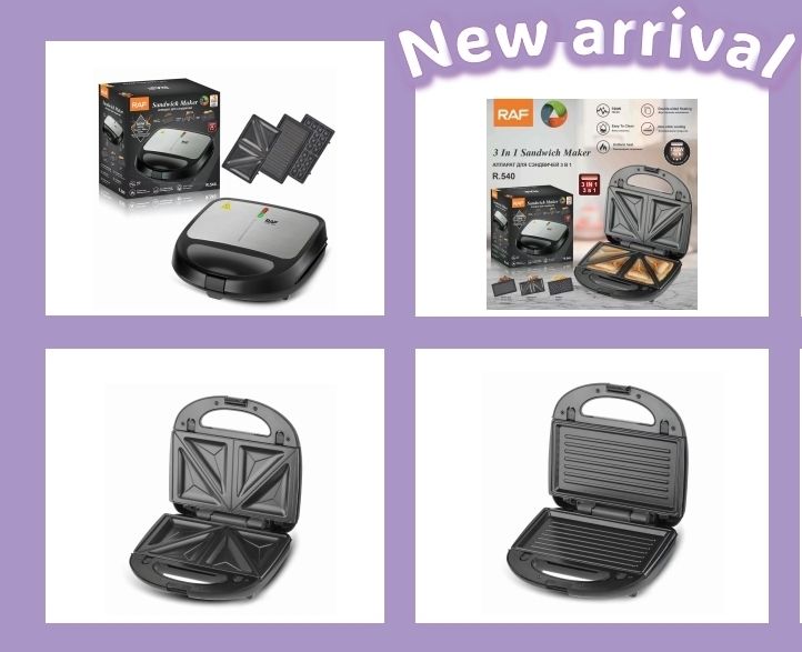 RAF 3IN1 SANDWICH MAKER