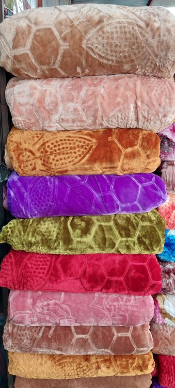 MINK BLANKETS 2PLY PLAIN- BULK