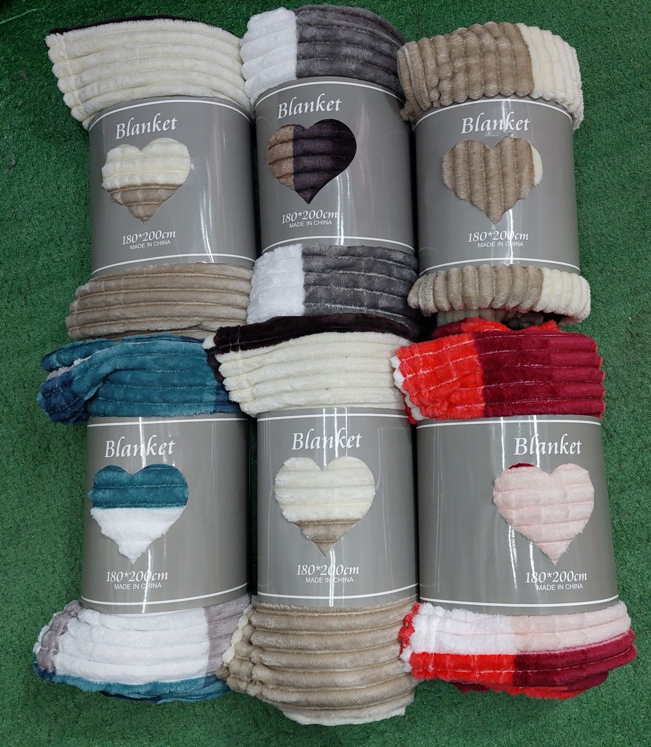 STRIPED FLEECE- BULK