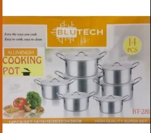 BLUTECH STAINLESS STEEL COOKWARE SET