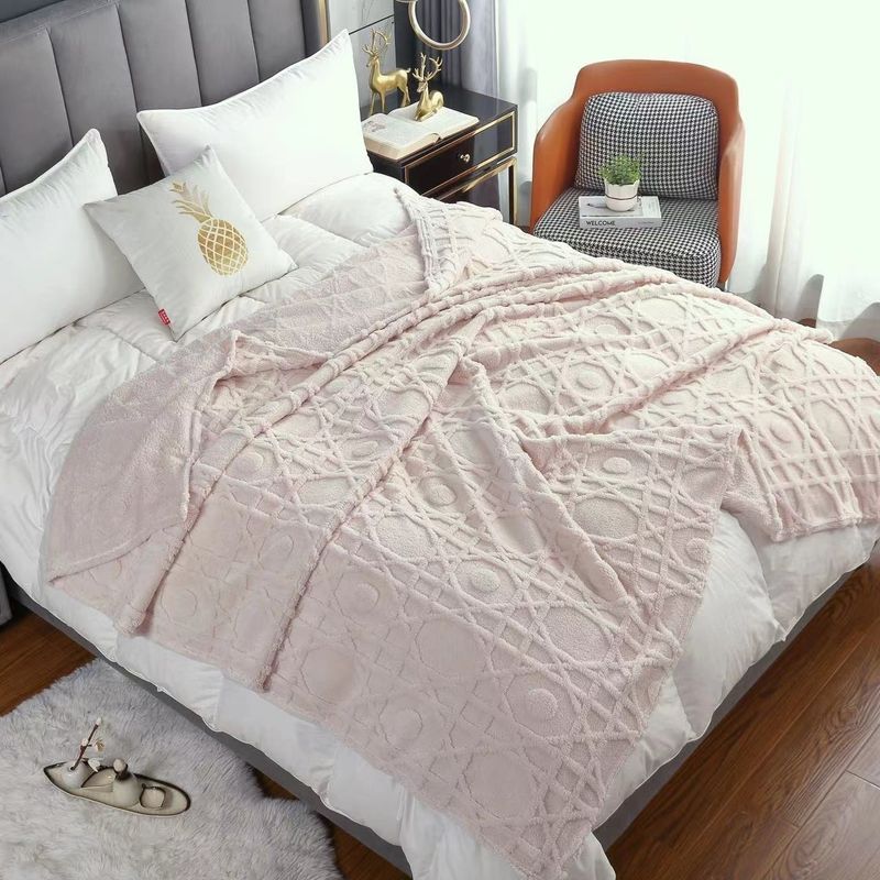 ABSTRACT FLEECE THROW