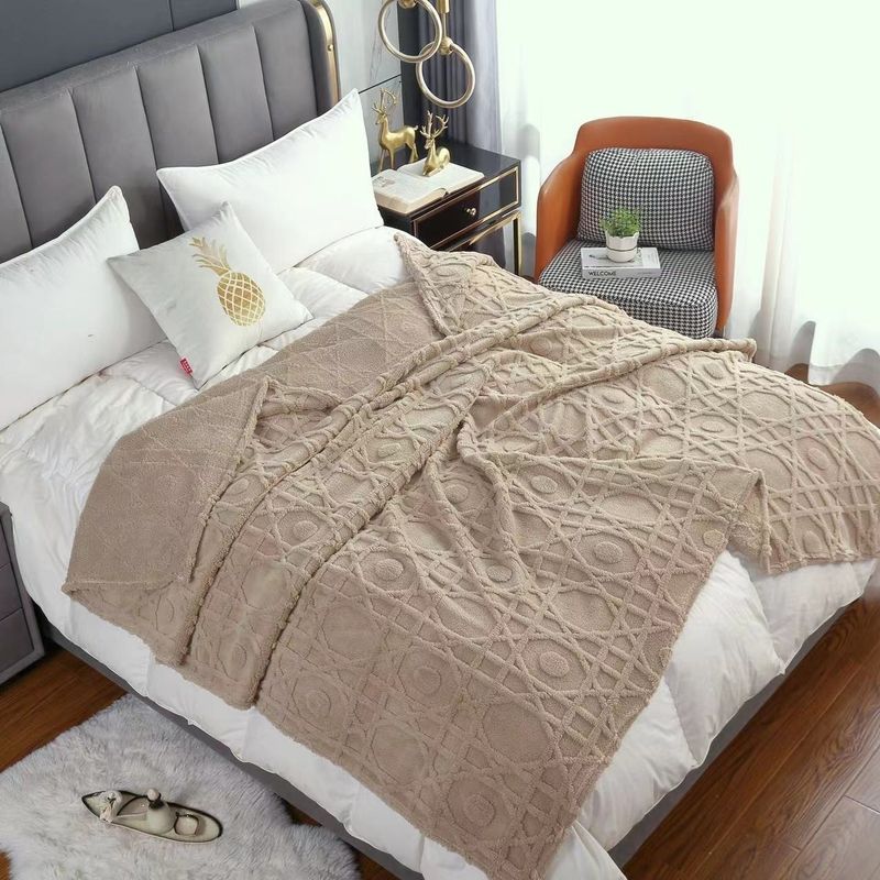 ABSTRACT FLEECE THROW