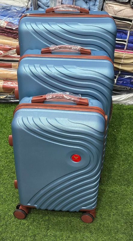 EYE FALL LUGGAGE SET- BLUE