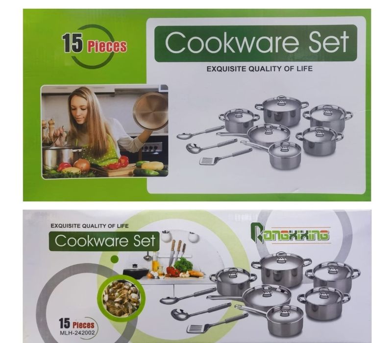 EXQUISITE COOKWARE SS 15P