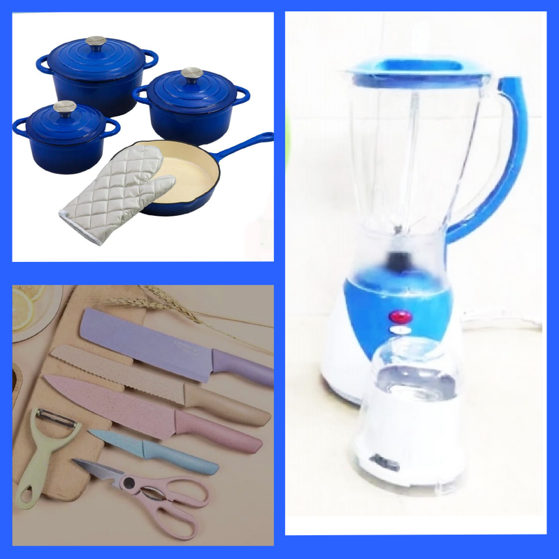 PASTEL KITCHENWARE COMBO